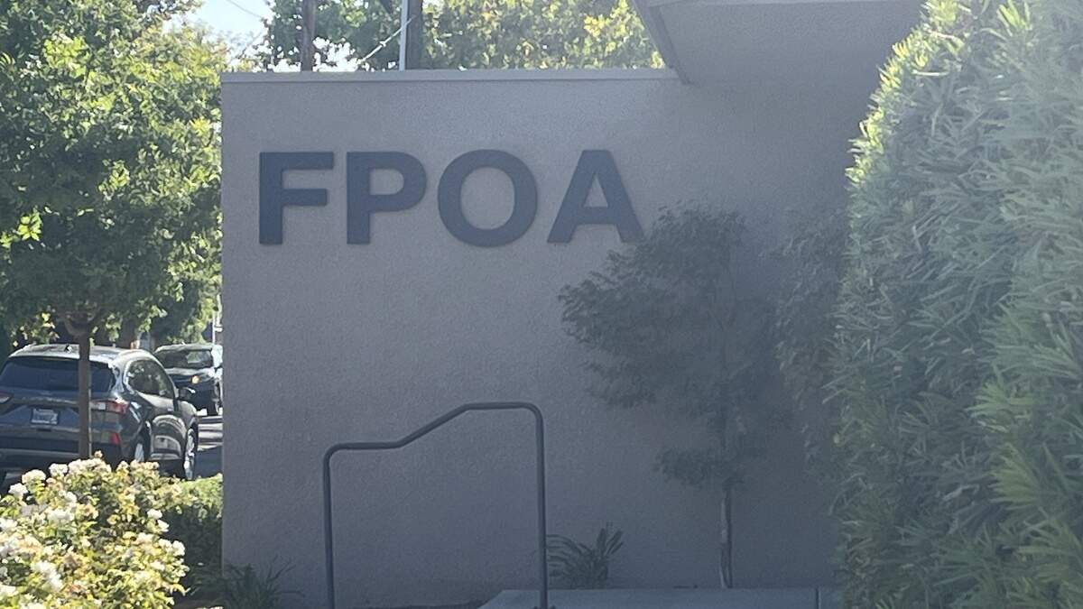 The Fresno Police Officers Association building in Fresno, seen on Sept. 1, 2026.